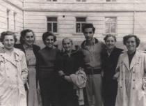 Adela Levi with her sisters