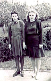 Ida Goldshmidt and her tutor Tatiana