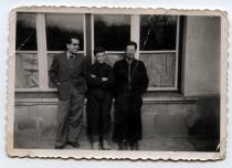 Salvator Levi, Sami Sadikario and Avram Sadikario in Sofia