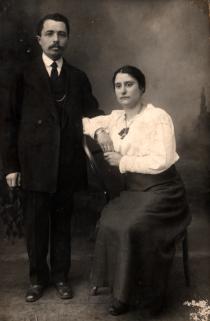 Golda Margolina and Khaskel Margolin