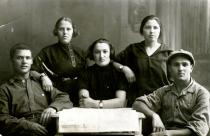 Leonid Karlinsky's mother Bertha Tomchinskaya and her colleague