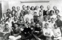 Victor Feldman and his classmates