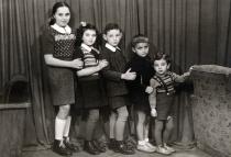 Anelia Kasabova and her four cousins