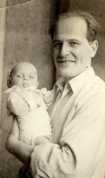 Alfred Borowicz and his son